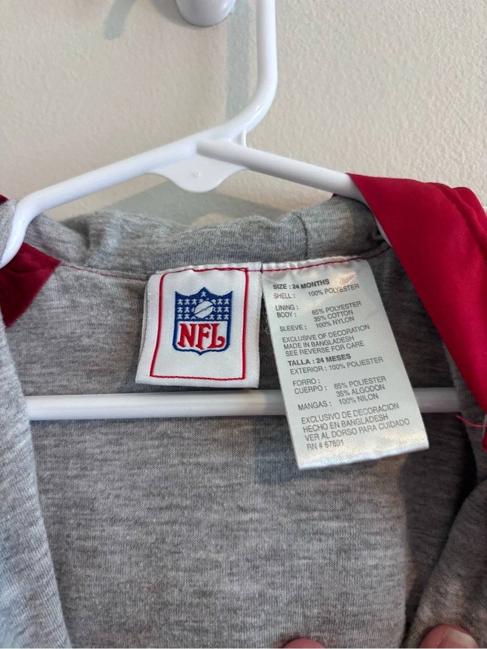 Tampa Bay Buccaneers Toddler Windbreaker